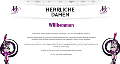 Desktop Screenshot of herrliche-damen.at