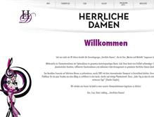 Tablet Screenshot of herrliche-damen.at